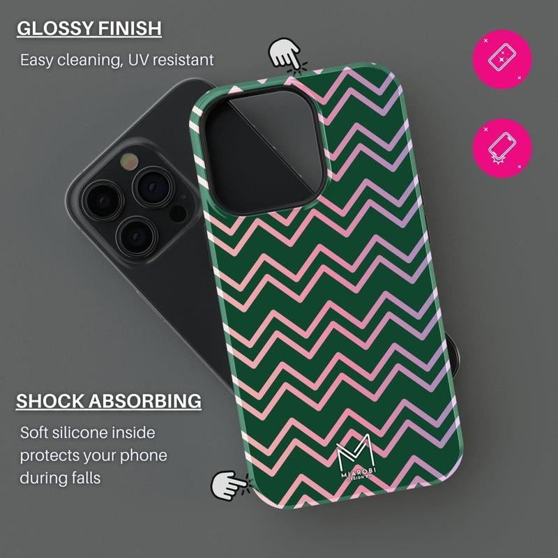 Disco Vibes (Green) Phone Case