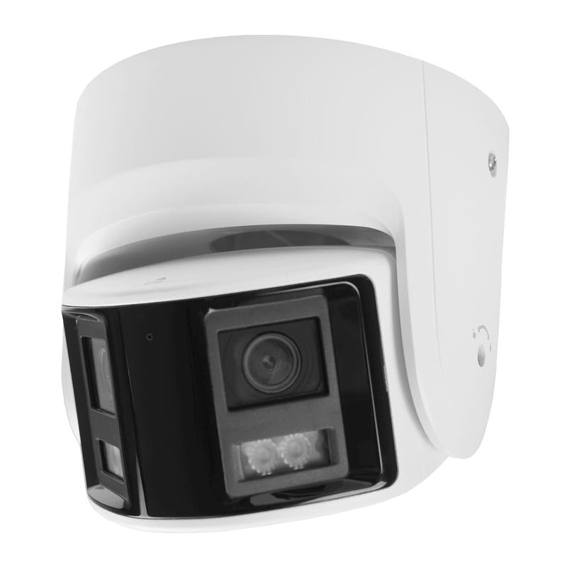 Bv-Tech Poe IP Turret Dome Camera with Mic/Audio, 180° Color | CA-IPDF-3062P-COLOR-28A