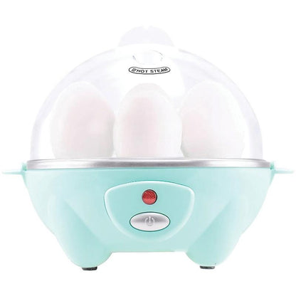 6 Egg Cooker Boiled Eggs Egg Cooker Machine, Omellete Poached Soft Boiled Electric Egg Cooker Rapid Egg Cooker: 6 Egg Capacity Electric Egg Cooker for Hard Boiled Eggs, Poached Eggs, Scrambled Eggs, or Omelets with Auto Shut off Feature