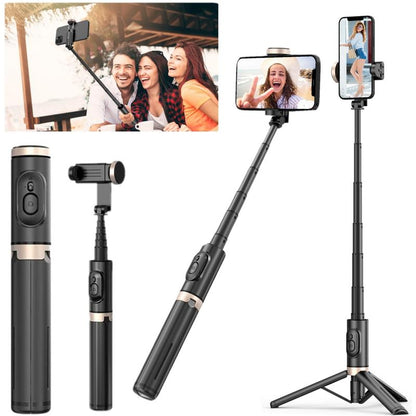 28"Phone Tripod & Selfie Stick with Remote for Cell Phone 4"-7", Tripod for Iphone，Portable Smartphone Tripod Stand, Lightweight Travel Tripod for Selfies Video Recording Vlog Compatible for Iphone Android