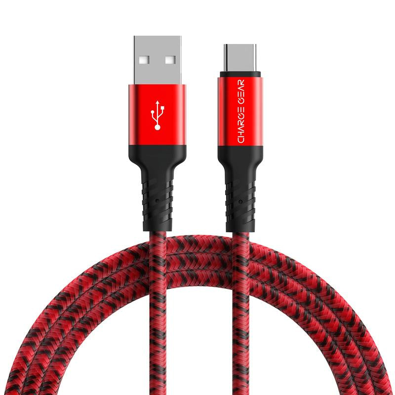 ZEVA SERIES: ATYPE to CTYPE 1 METRE CABLE RED