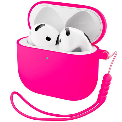 ORNARTO for Airpods 4Th Generation Case , Compatible with Airpods Case 4Th Generation (2024),Energetic Colors Protective Soft Skin Silicone Case