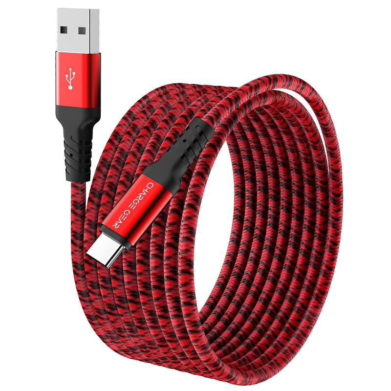 ZEVA SERIES: ATYPE to CTYPE 1 METRE CABLE RED